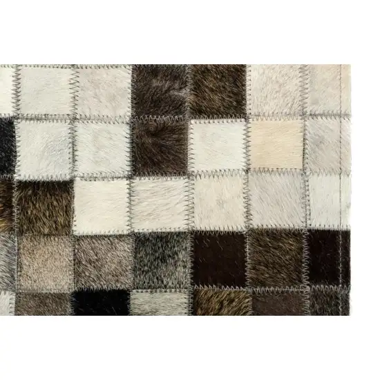Design Modern Cowhide Small Area Rug Photo 2