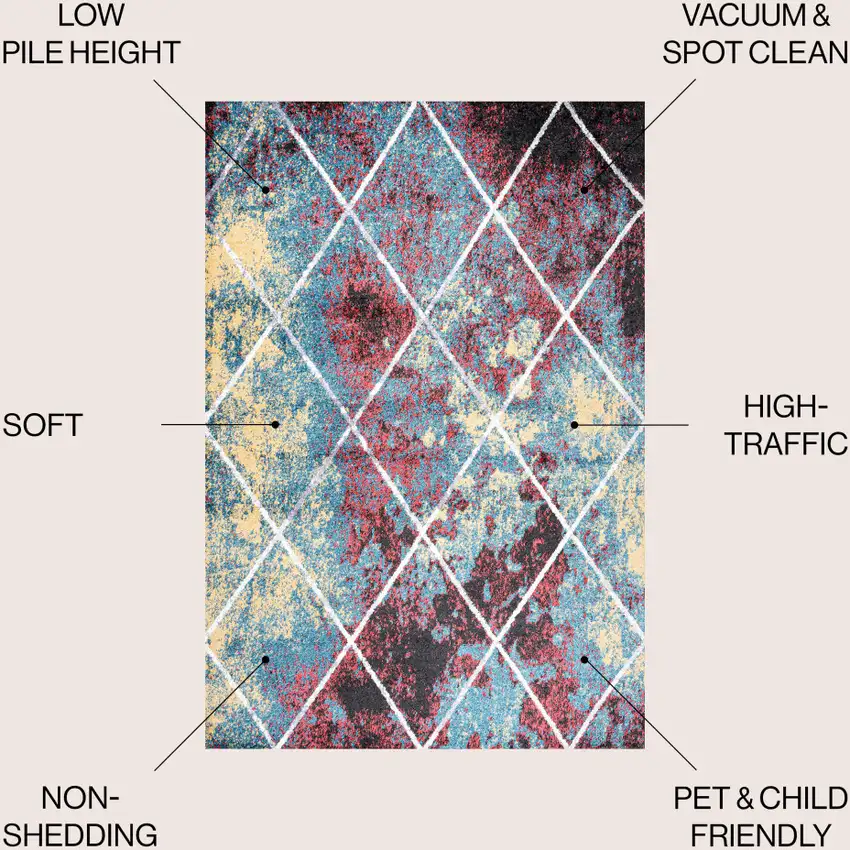 Diamond Area Rug Photo 9