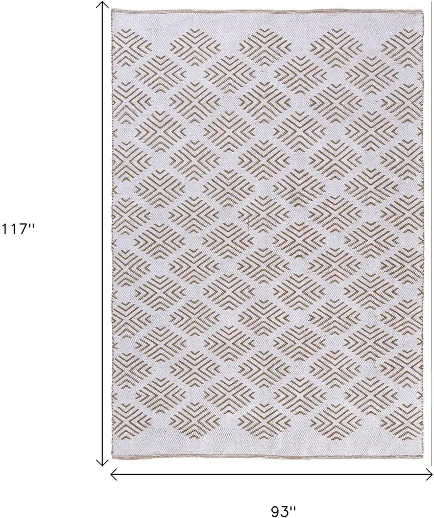 Diamond Hand Woven Area Rug Photo 3