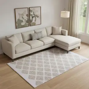 Photo of Diamond Hand Woven Area Rug