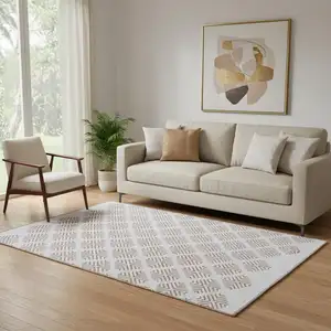 Photo of Diamond Hand Woven Area Rug
