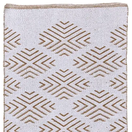 Diamond Hand Woven Runner Rug Photo 5