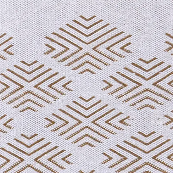 Diamond Hand Woven Runner Rug Photo 4