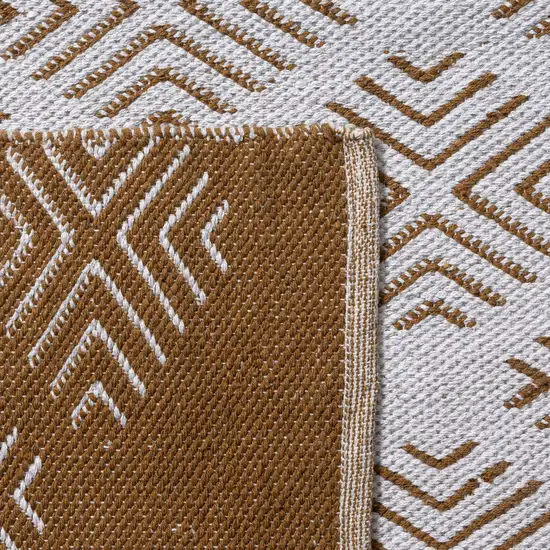Diamond Hand Woven Runner Rug Photo 9
