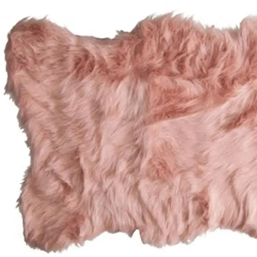 Dusty Rose Animal Print Area Rug Photo 6