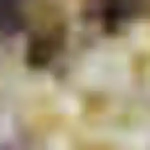 Photo of Eggplant And Brown Geometric Washable Area Rug With UV Protection