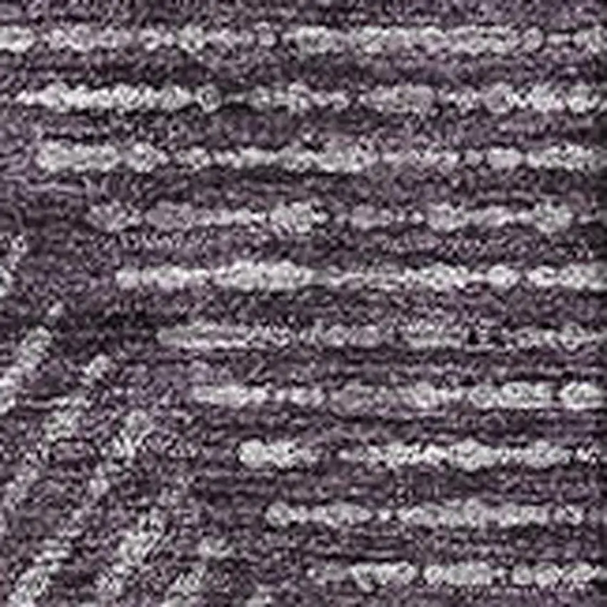 Eggplant And Gray Geometric Washable Area Rug With UV Protection Photo 3