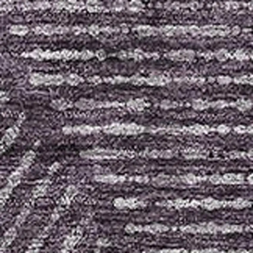 Eggplant And Gray Geometric Washable Area Rug With UV Protection Photo 3