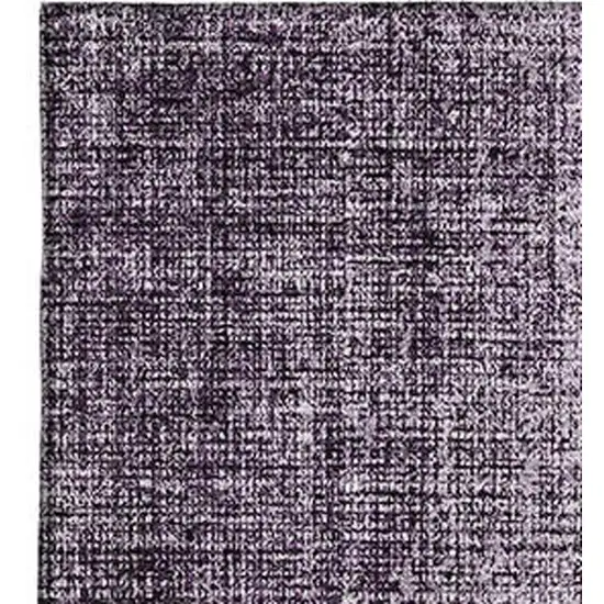 Eggplant And Ivory Geometric Washable Area Rug With UV Protection Photo 2