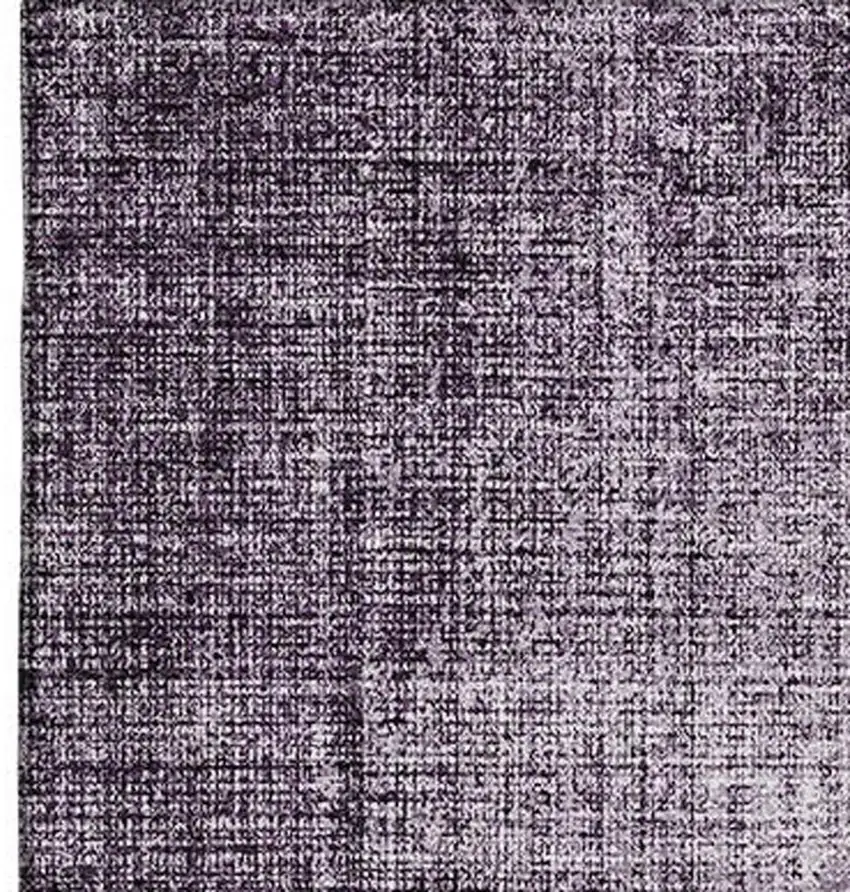 Eggplant And Ivory Geometric Washable Area Rug With UV Protection Photo 2