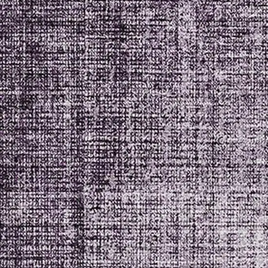 Eggplant And Ivory Geometric Washable Area Rug With UV Protection Photo 2