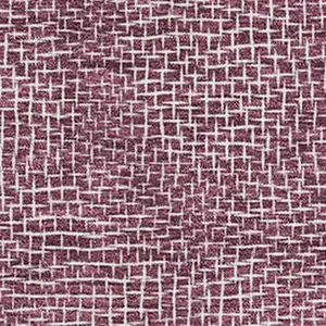 Photo of Eggplant And Ivory Geometric Washable Area Rug With UV Protection