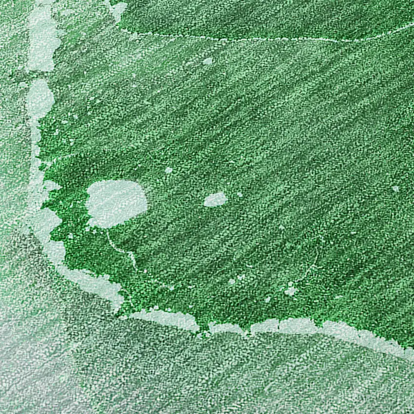 Emerald Abstract Washable Non Skid Indoor Outdoor Area Rug Photo 8