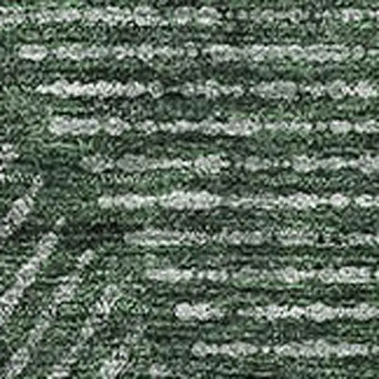 Fern Green And Emerald Geometric Washable Area Rug With UV Protection Photo 3