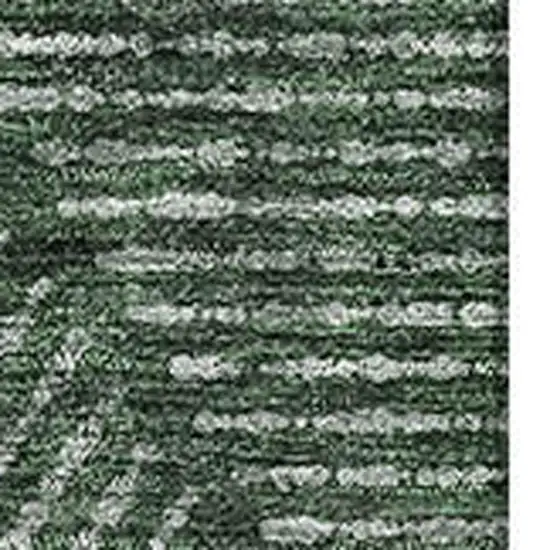 Fern Green And Emerald Geometric Washable Area Rug With UV Protection Photo 3