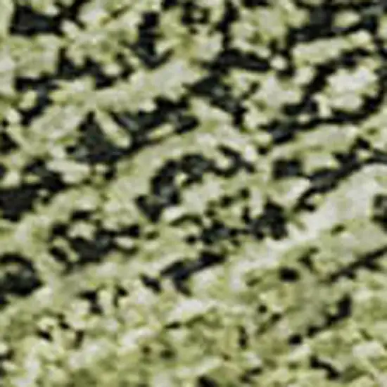 Fern Green And Gray Patchwork Washable Area Rug With UV Protection Photo 5