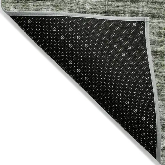 Fern Green And Gray Southwestern Washable Indoor Outdoor Area Rug Photo 4