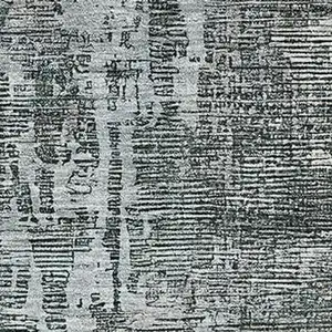 Photo of Fern Green Blue And Beige Abstract Washable Area Rug With UV Protection