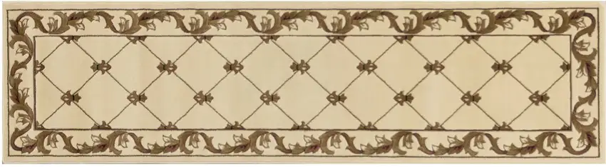 Fleur de Lis Runner Rug Photo 2