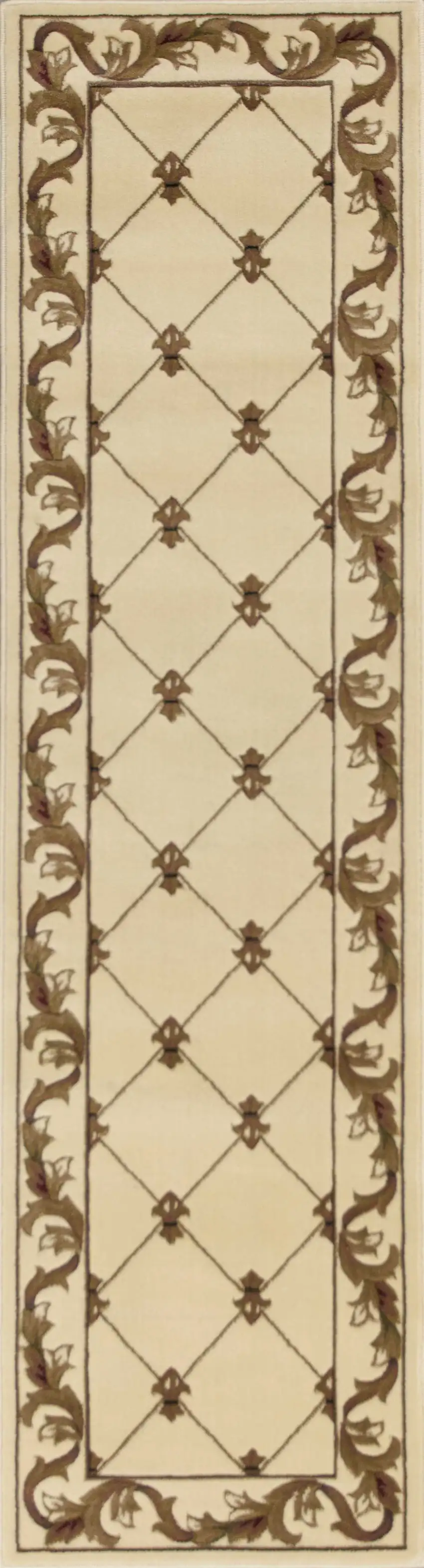 Fleur de Lis Runner Rug Photo 1