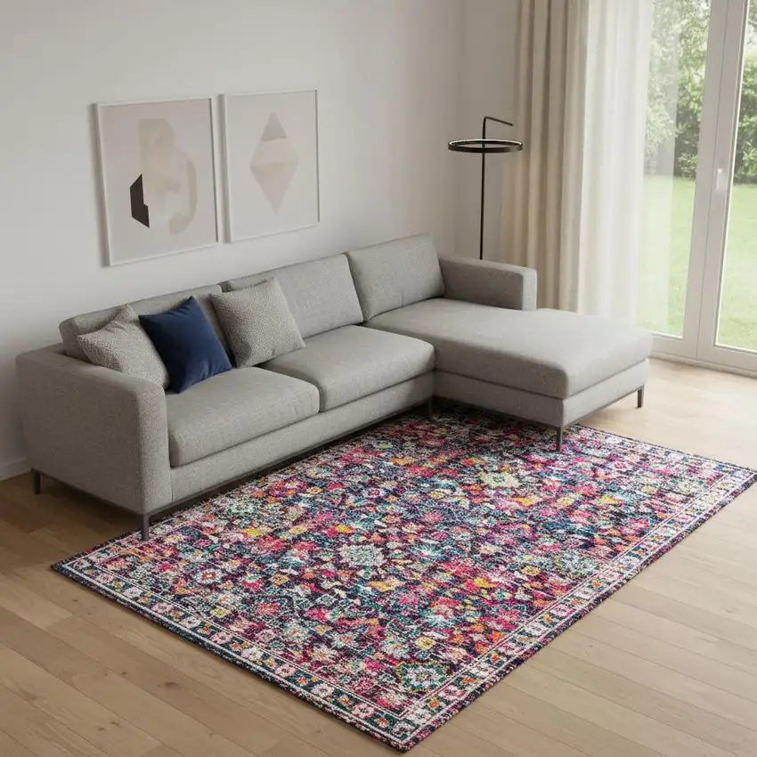 Floral Area Rug Photo 1