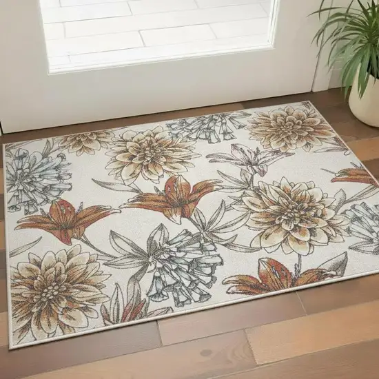 Floral Area Rug Photo 1