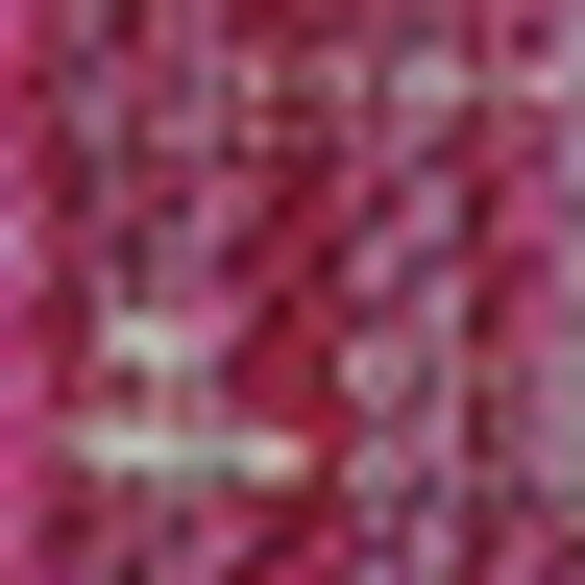 Fuchsia And Light Gray Medallion Indoor Outdoor Area Rug Photo 3