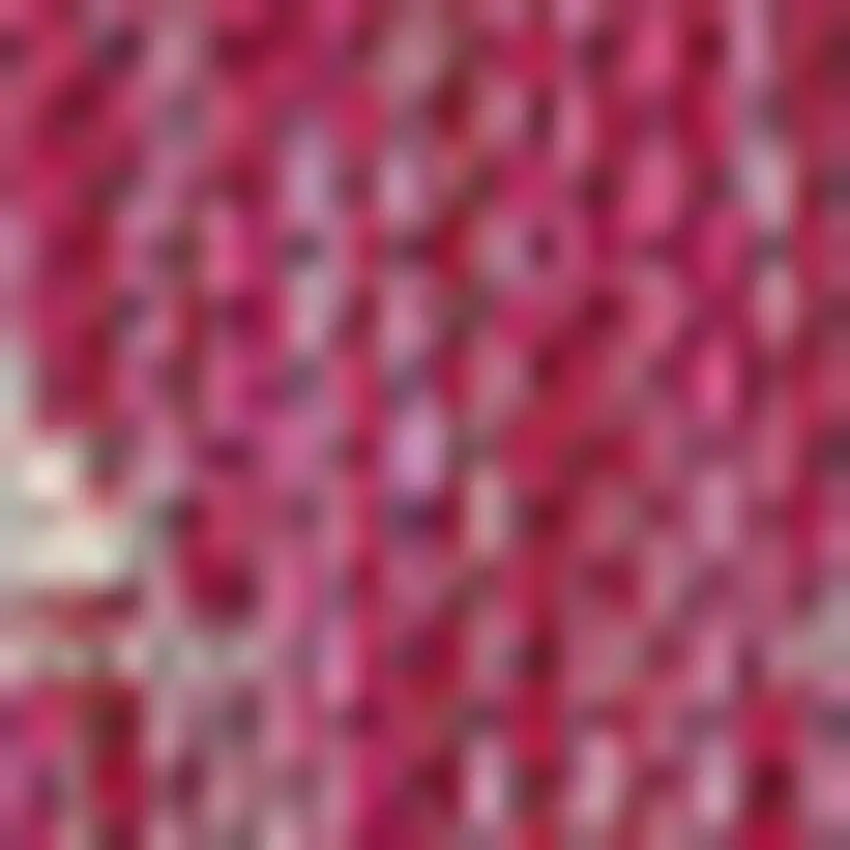 Fuchsia And Light Gray Trellis Indoor Outdoor Area Rug Photo 2