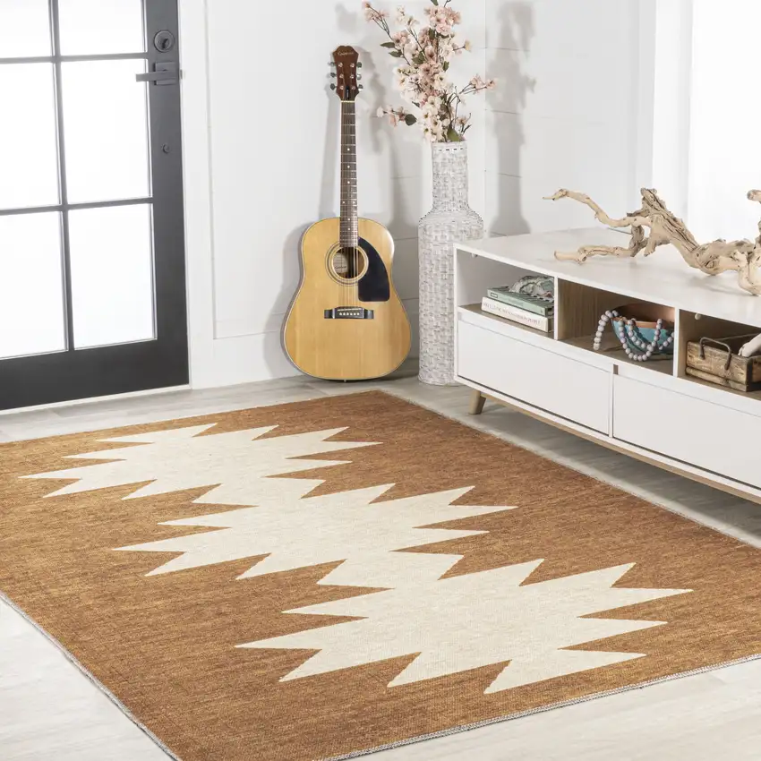 Geometric Area Rug Photo 4