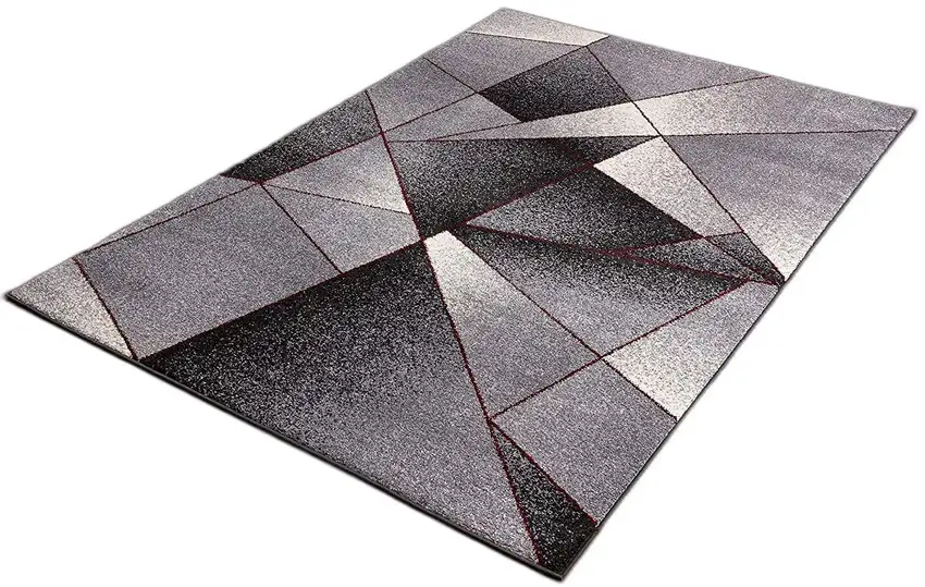 Geometric Power Loom Stain Resistant Area Rug Photo 3