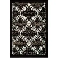 Photo of Geometric Stain Resistant Area Rug