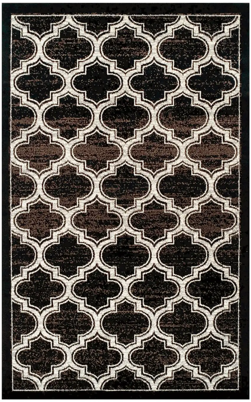 Geometric Stain Resistant Area Rug Photo 1