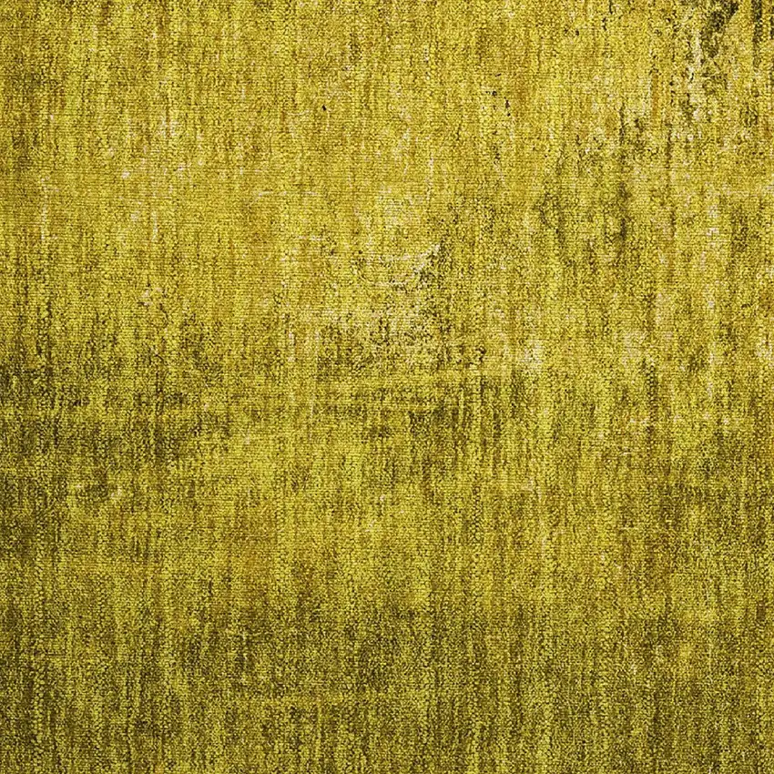 Gold Abstract Washable Non Skid Indoor Outdoor Area Rug Photo 9