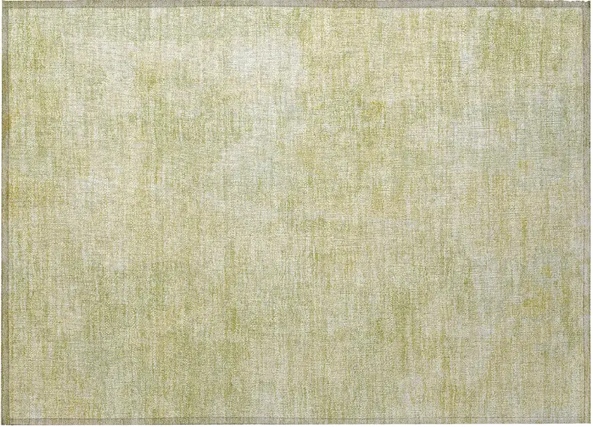 Gold Abstract Washable Non Skid Indoor Outdoor Area Rug Photo 5