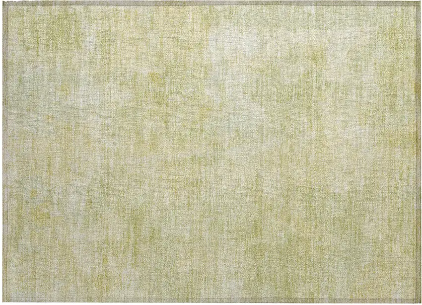Gold Abstract Washable Non Skid Indoor Outdoor Area Rug Photo 2
