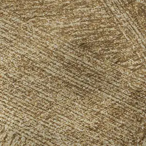 Photo of Gold And Beige Abstract Washable Area Rug With UV Protection
