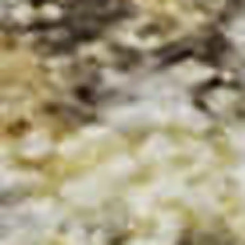 Gold And Beige Abstract Washable Area Rug With UV Protection Photo 2