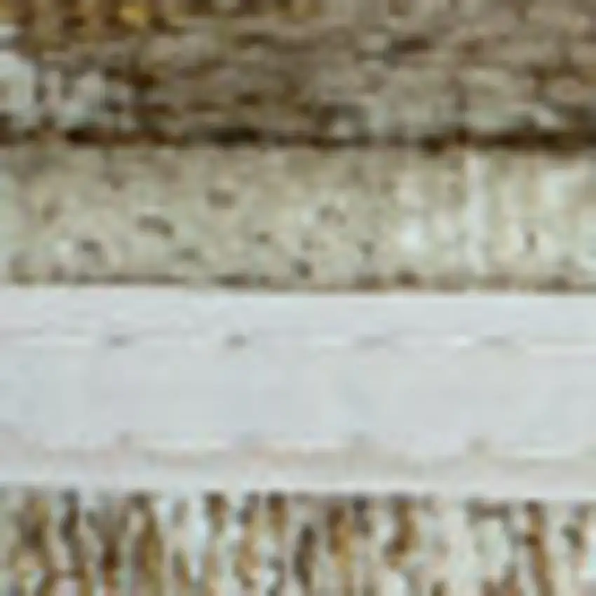 Gold And Beige Abstract Washable Area Rug With UV Protection Photo 7