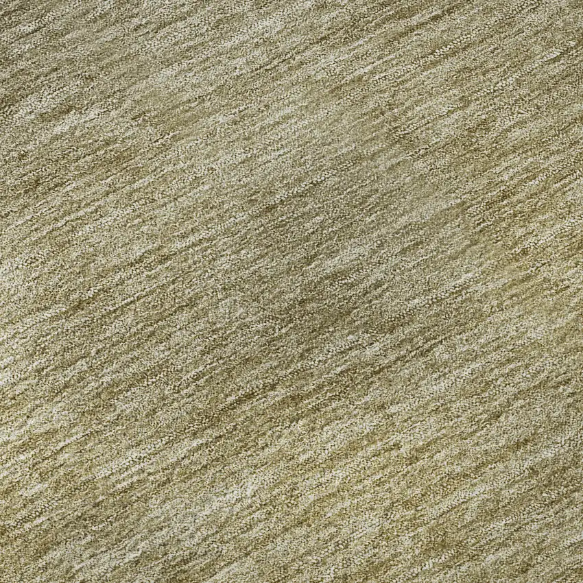 Gold And Beige Ombre Washable Area Rug With UV Protection Photo 1