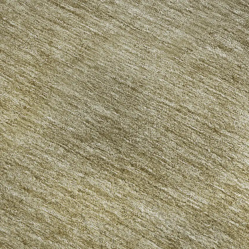 Gold And Beige Ombre Washable Area Rug With UV Protection Photo 3
