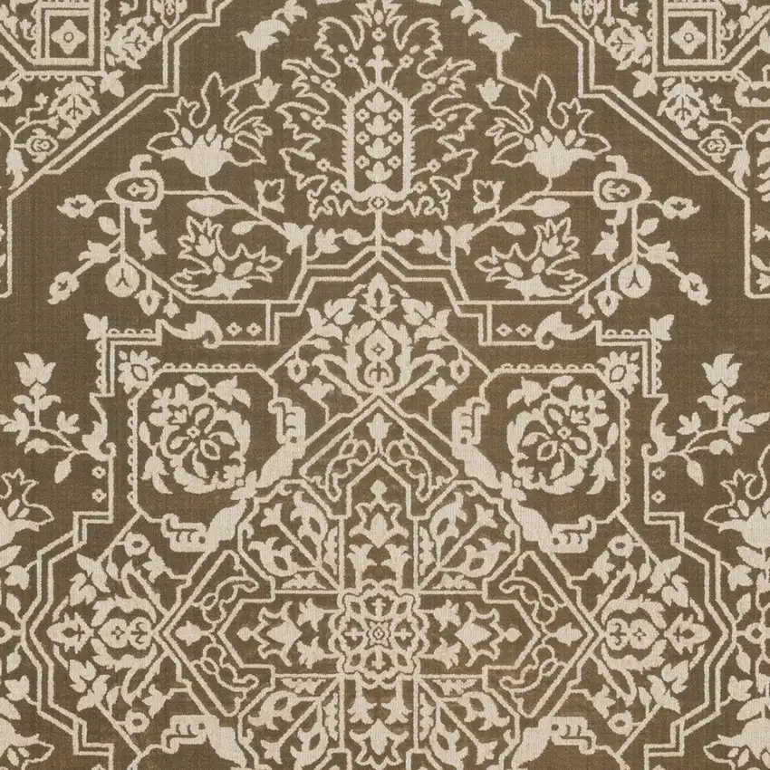Gold And Beige Oriental Area Rug Photo 7