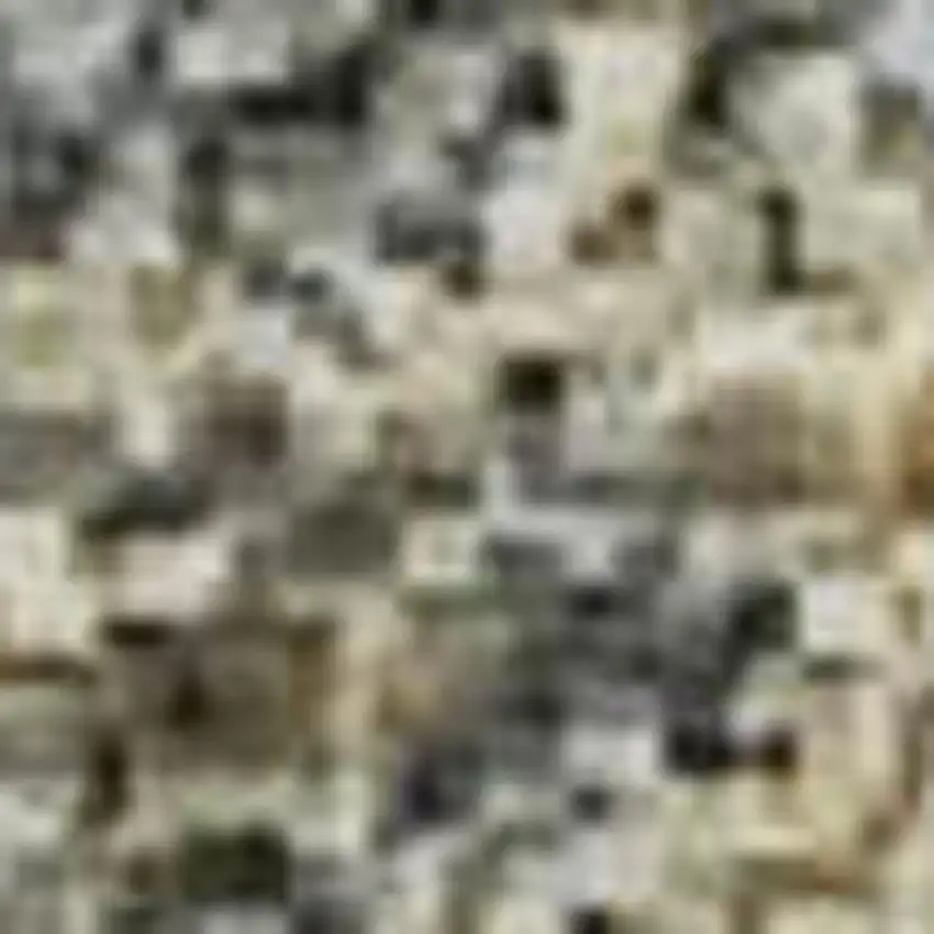 Gold And Blue Abstract Washable Area Rug With UV Protection Photo 3