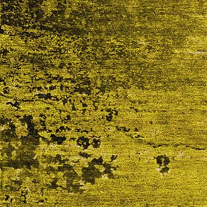 Gold And Gray Abstract Washable Area Rug With UV Protection Photo 5