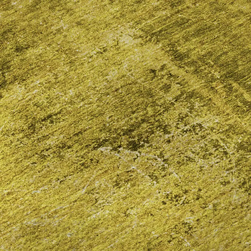 Gold And Gray Abstract Washable Area Rug With UV Protection Photo 8