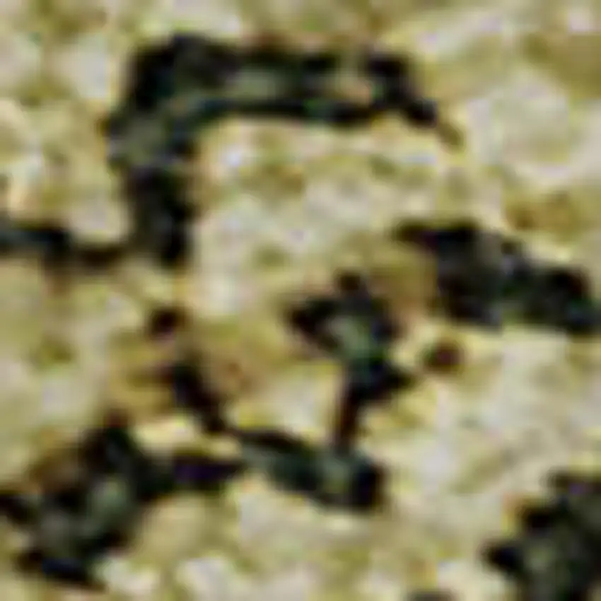 Gold And Gray Patchwork Washable Area Rug With UV Protection Photo 2