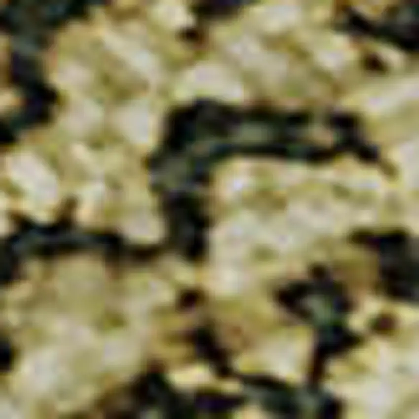 Gold And Gray Patchwork Washable Area Rug With UV Protection Photo 2