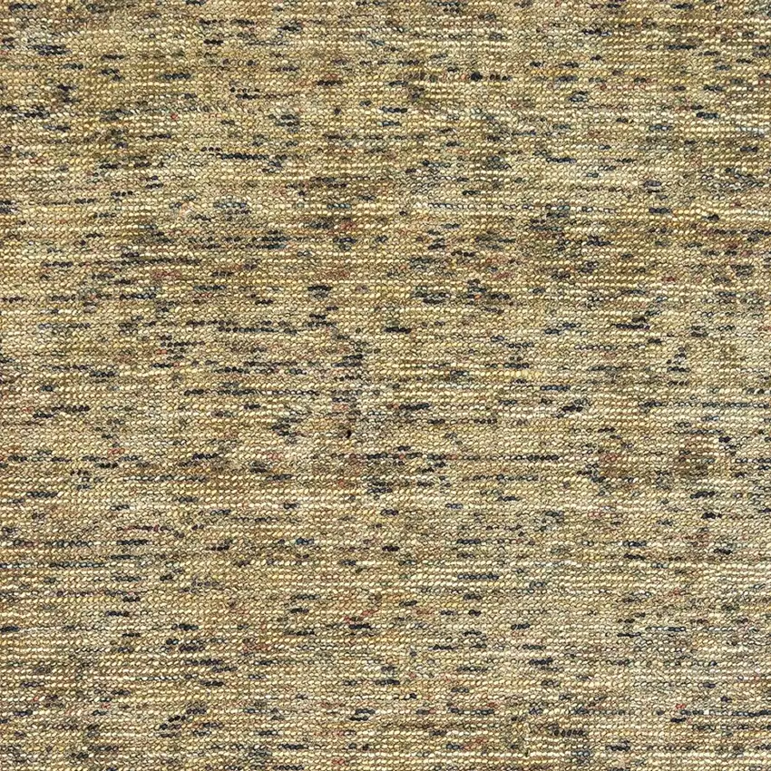 Gold And Green Hand Tufted Area Rug Photo 5