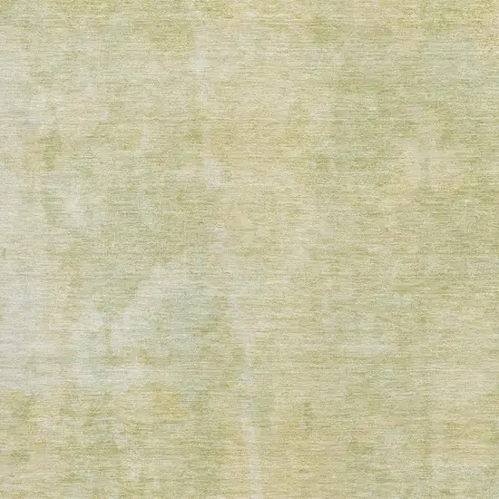 Gold And Ivory Abstract Washable Area Rug With UV Protection Photo 3