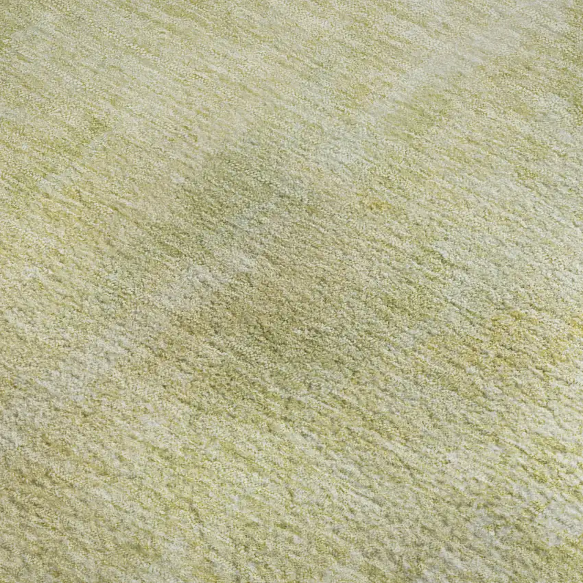 Gold And Ivory Abstract Washable Area Rug With UV Protection Photo 4