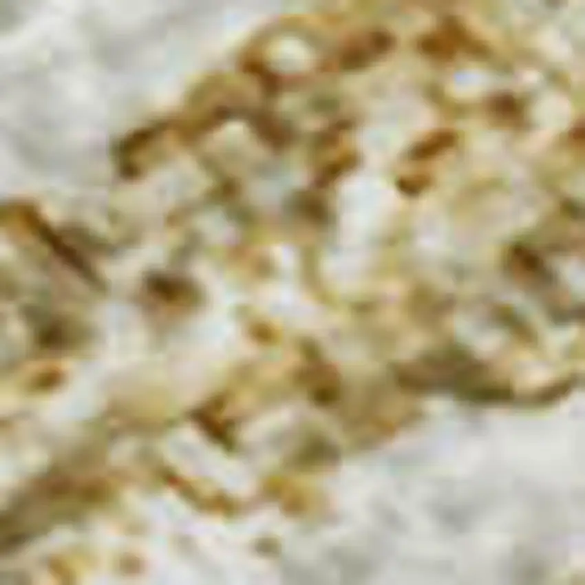 Gold And Ivory Abstract Washable Area Rug With UV Protection Photo 2